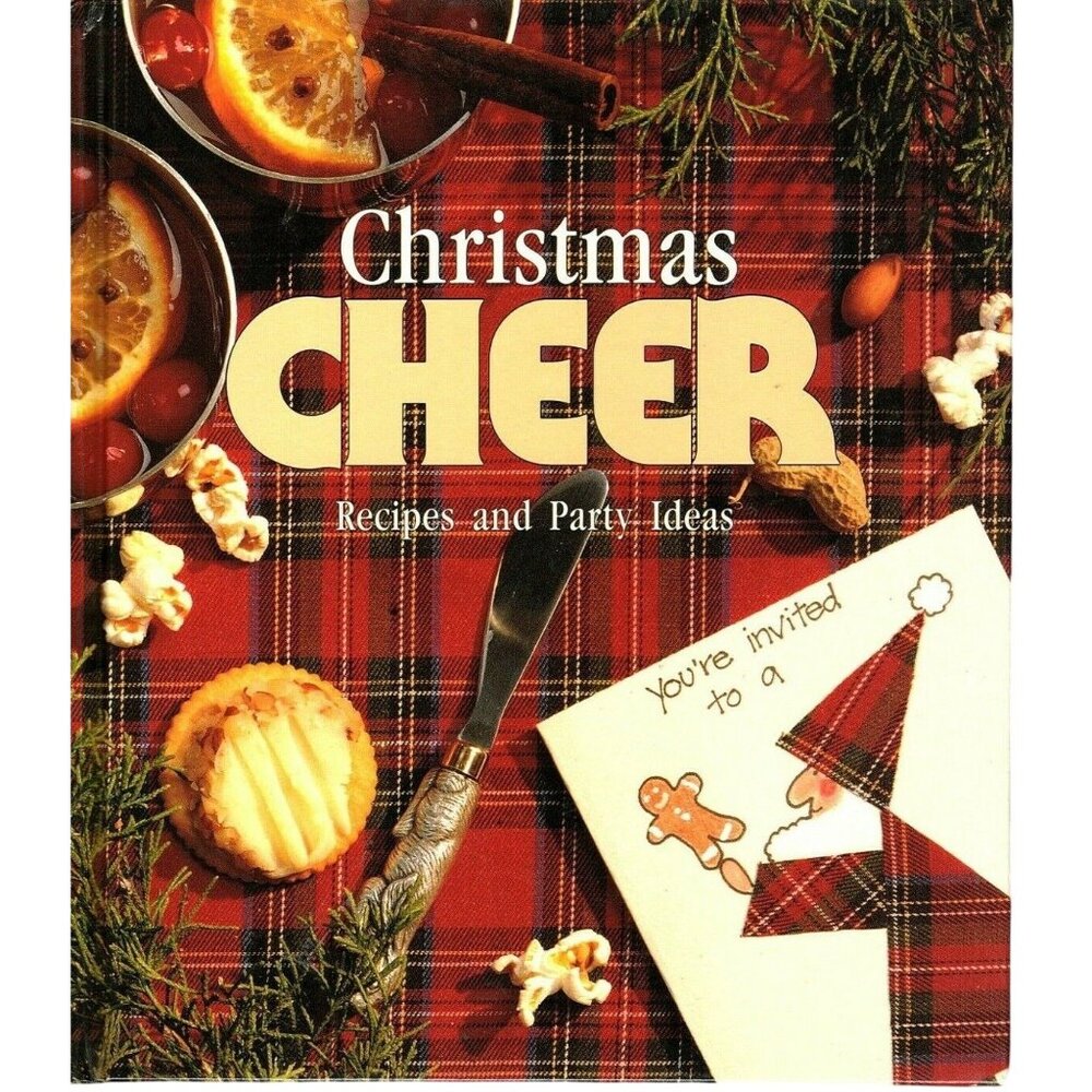 Leisure Arts Christmas Cheer Recipes and Party Ideas Hardcover 1993